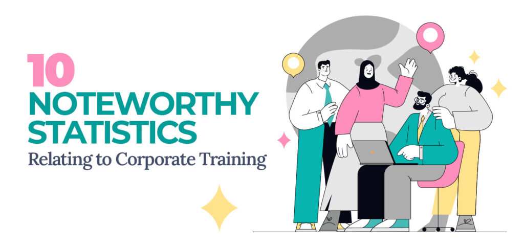 group of diverse corporate learners